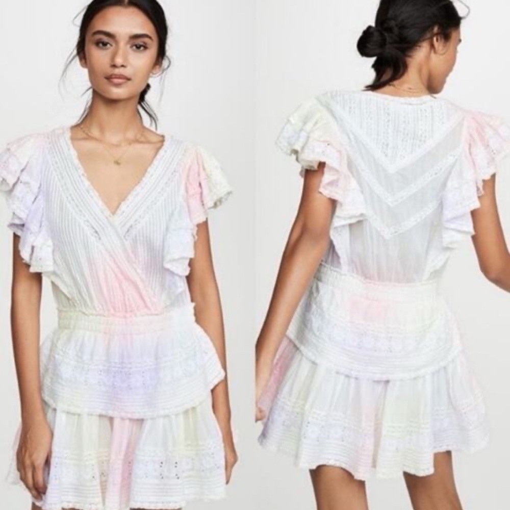 LoveShackFancy Pastel Colors Gwen Dress